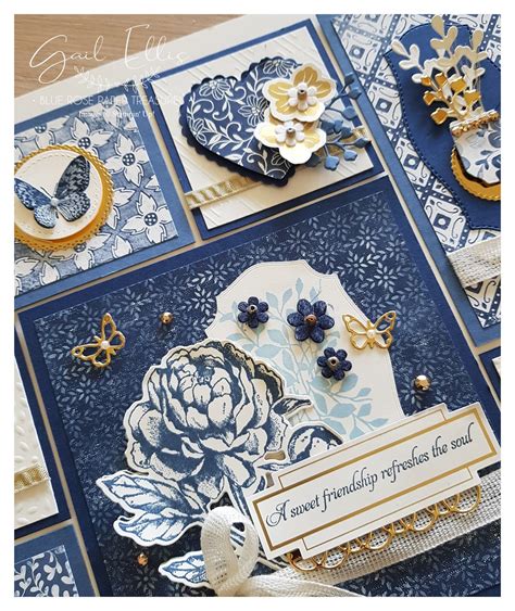 Gail Ellis - Blue Rose Paper Treasures. . Blue rose paper treasures